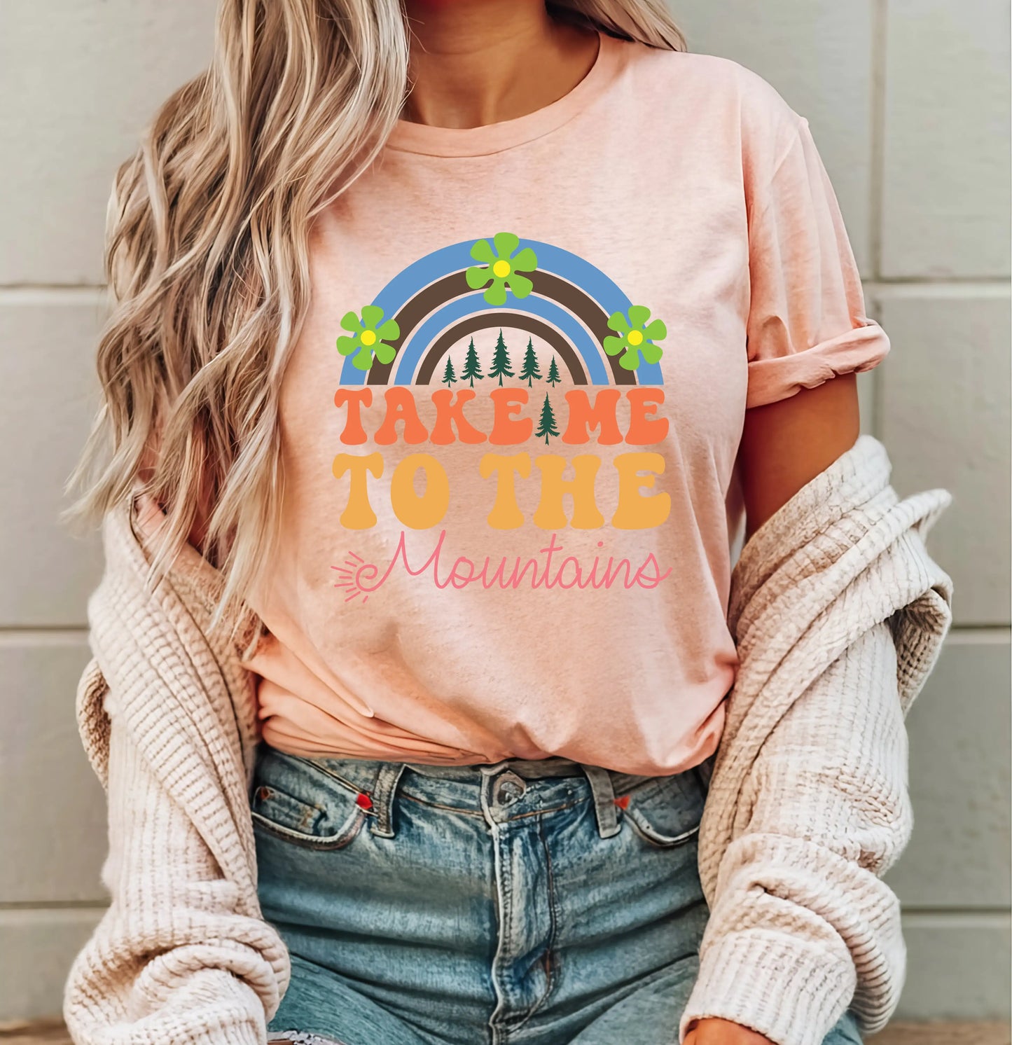 Take Me To The Mountains Shirt, Retro Adventure Lover Shirt, Travel Shirt, Camp Shirt, Hiking Shirt