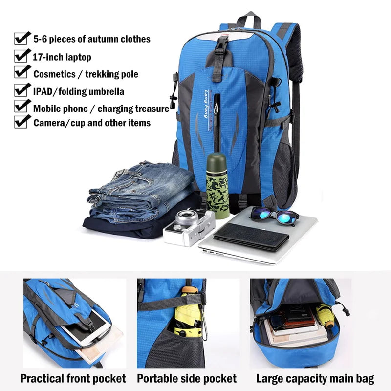 40L Travel Backpack for Adventurers