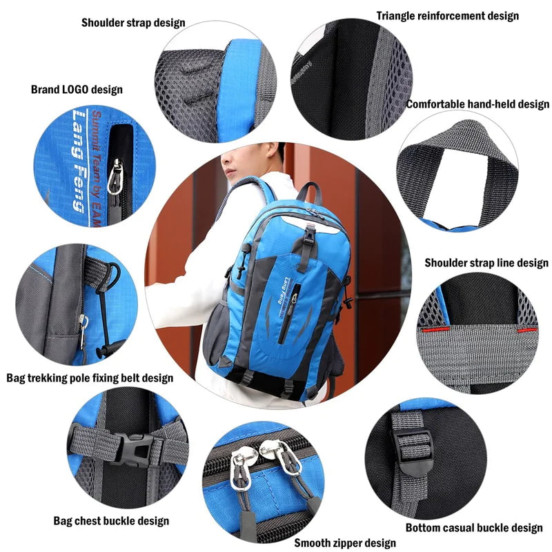 40L Travel Backpack for Adventurers