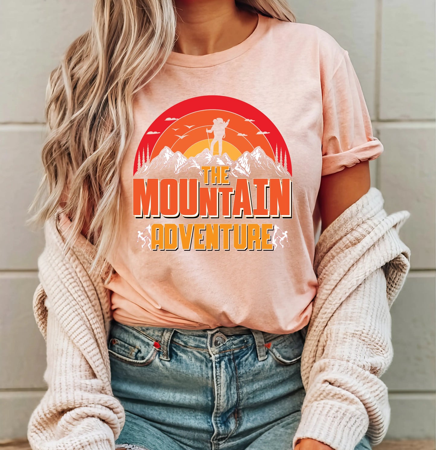 The Mountain Adventure Shirt, Adventure Lover Shirt, Travel Shirt, Camp Shirt, Hiking Shirt